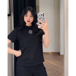 Áo Thun Nữ Baby Tee 𝐅𝐋𝐎𝐖𝐄𝐑𝐈 in Hình Floweri 90 Cotton Basic HOT TREND