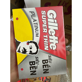 Lốc 20 hộp Lưỡi lam Gillette Super Thin, dao lam