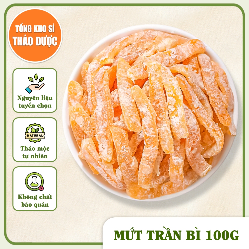 Mứt trần bì, xí muội vỏ cam, vỏ quýt, tẩm đường, vị chua ngọt, món ăn vặt giảm ho, tiêu đờm