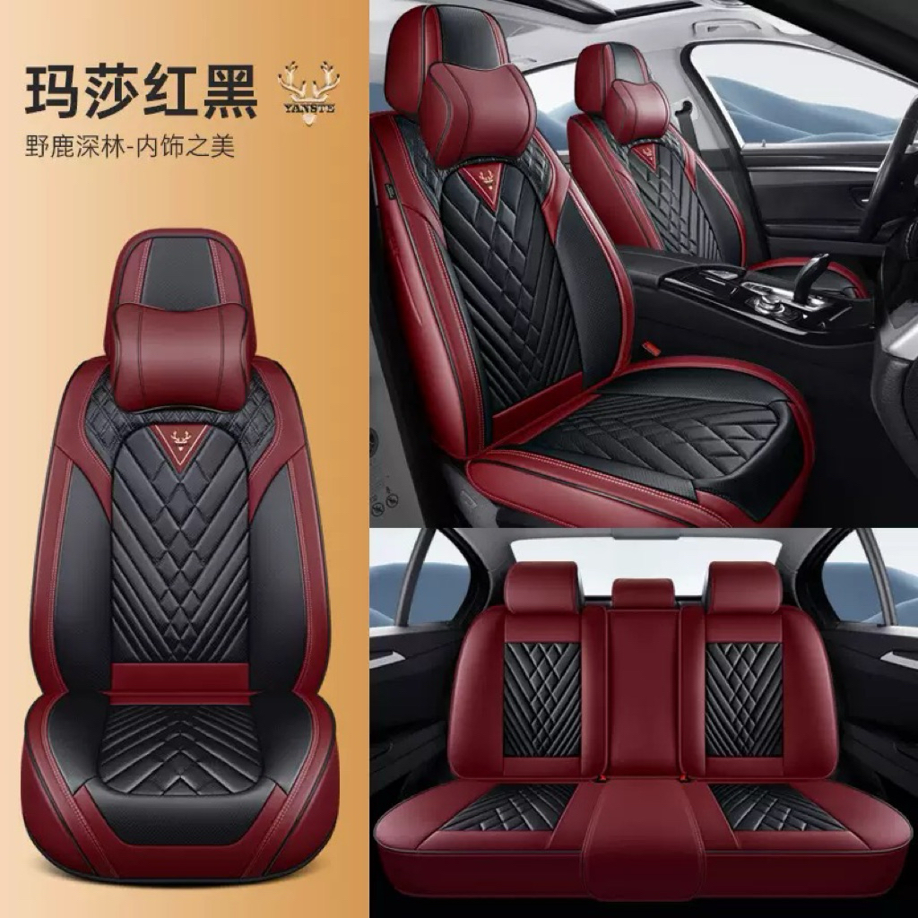 Mẫu áo ghế Trùm kín Da toàn phần 9D Dành cho xe 5 chỗ