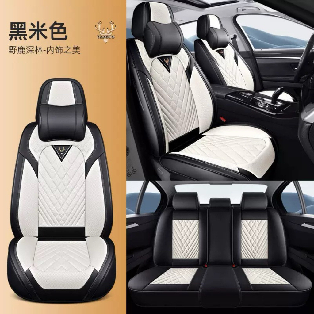 Mẫu áo ghế Trùm kín Da toàn phần 9D Dành cho xe 5 chỗ