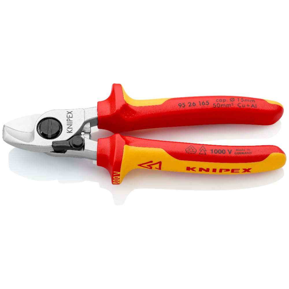 KNIPEX® KÉO CẮT CÁP CÓ LÒ XO MỞ KNIPEX 95 26 165