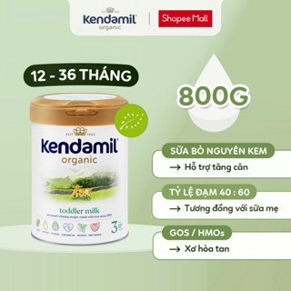 Sữa Công Thức Hữu Cơ Kendamil Organic chứa HMOs Số 3 (800g)