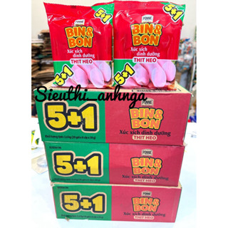  Thùng Xúc Xích Dinh Dưỡng Ponnie BinBon 20 gói x 180g 