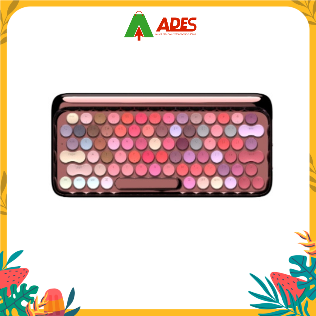 ✔️Bàn phím cơ Lofree DOT Bluetooth Mechancial Keyboard EH112S - Đỏ mận✔️Hàng Chính Hãng✔️Bảo Hành 12