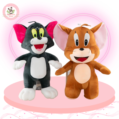 Gấu Nhồi Bông Mèo Tom Và Jerry Cho Bé Trong Phim Hoạt Hình Tom & Jerry Cao Cấp