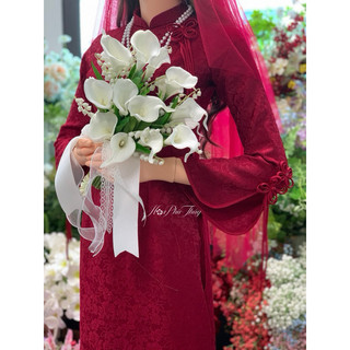 Hoa linh lan phối hoa rum(calalily)