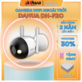 Camera wifi ngoài trời dahua dh-f2c-led 2mp – an ninh bền bỉ, sắc nét 24/7