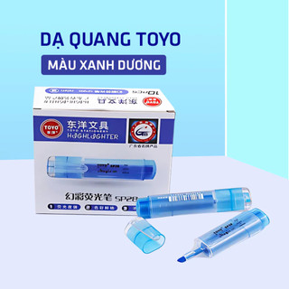 Combo 5 Cây Bút Dạ Quang Toyo SP25 Màu Mực Tươi Sáng, Phản Quang Tốt