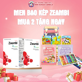 [MUA TẶNG QUÀ] Combo 2 Hộp Men Vi Sinh Zeambi Tiêu Hóa - Ăn Ngon