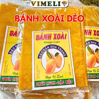 Bánh Xoài Nha Trang Loại 1 Dẻo Dai Chua Ngọt - Bánh Xoài Dẻo Đặc Sản Nha Trang - Bánh Tráng Xoài VIMELI