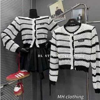 áo kiểu nữ dễ thương,áo kiểu nữ hàn quốc,MẪU MỚI NHẤT Len lưới miu cao cấp hot trend gơn phố Ud161