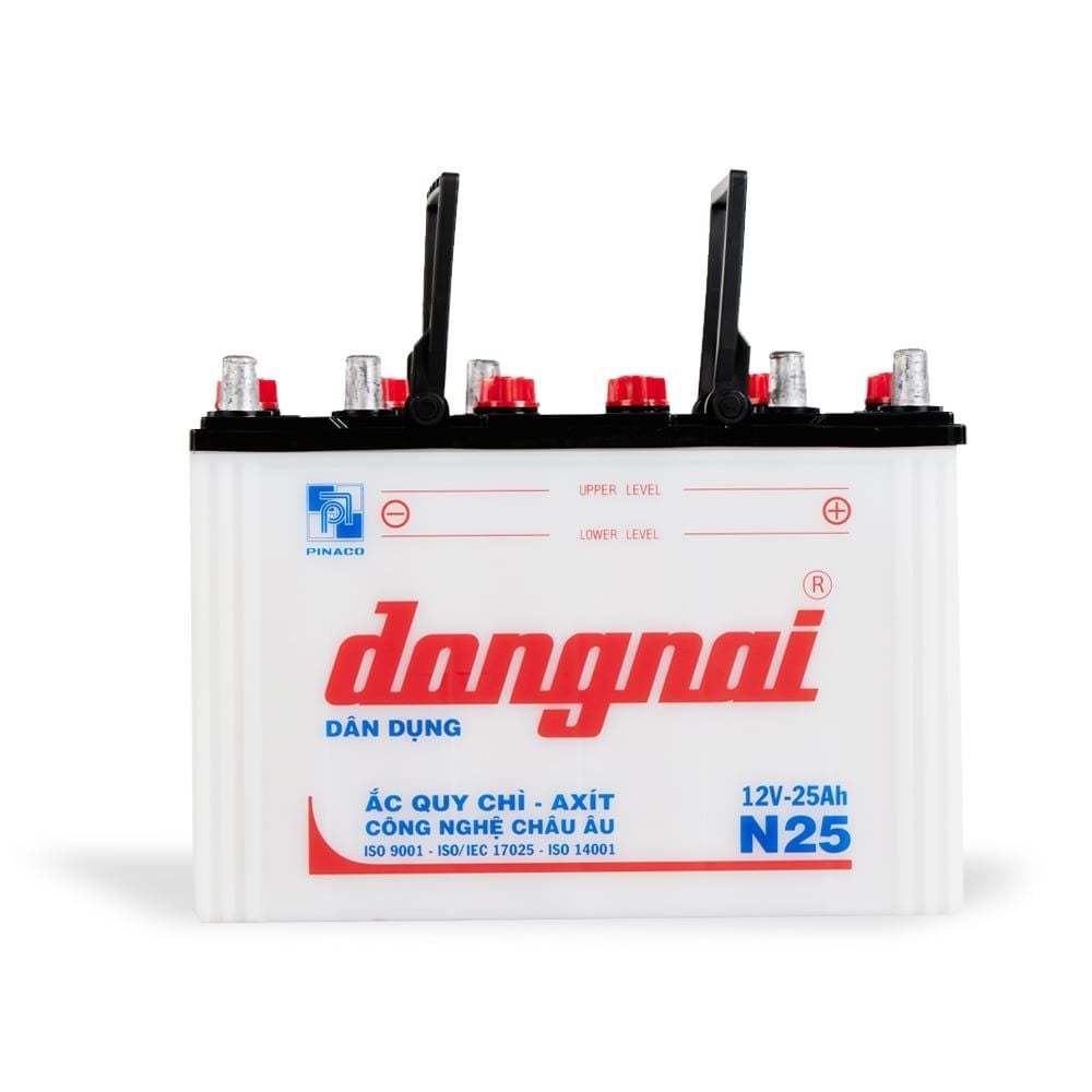 Ắc quy dân dụng Đồng Nai N25 12V-25Ah (Dong Nai N25 12V-25Ah Civil Battery)