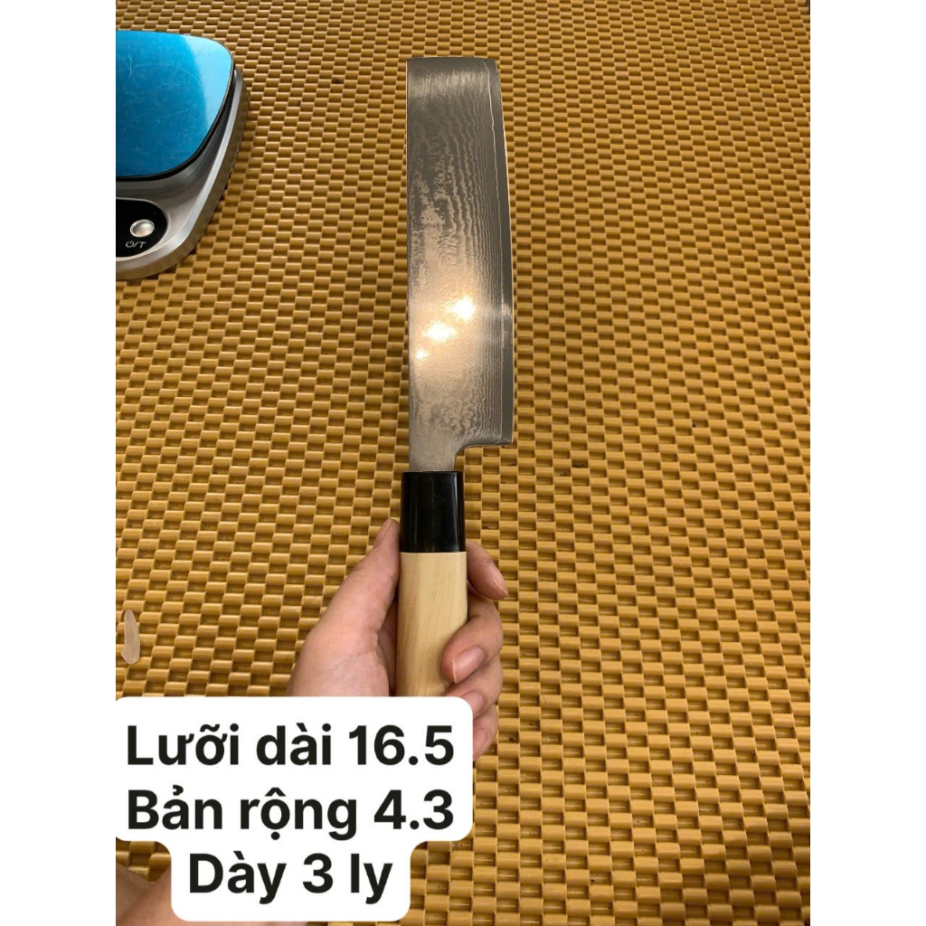 dao damacus nakiri vg10 nhật bản nr03