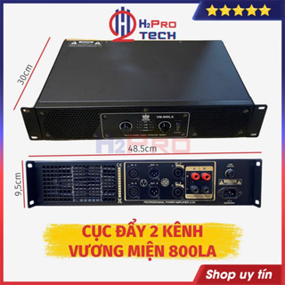 Cục Đẩy 2 Kênh Vương Miện 800LA Cao Cấp, Nguồn Xuyến - Đẩy Công Suất Lớn CROWN 2x800W Karaoke-H2pro
