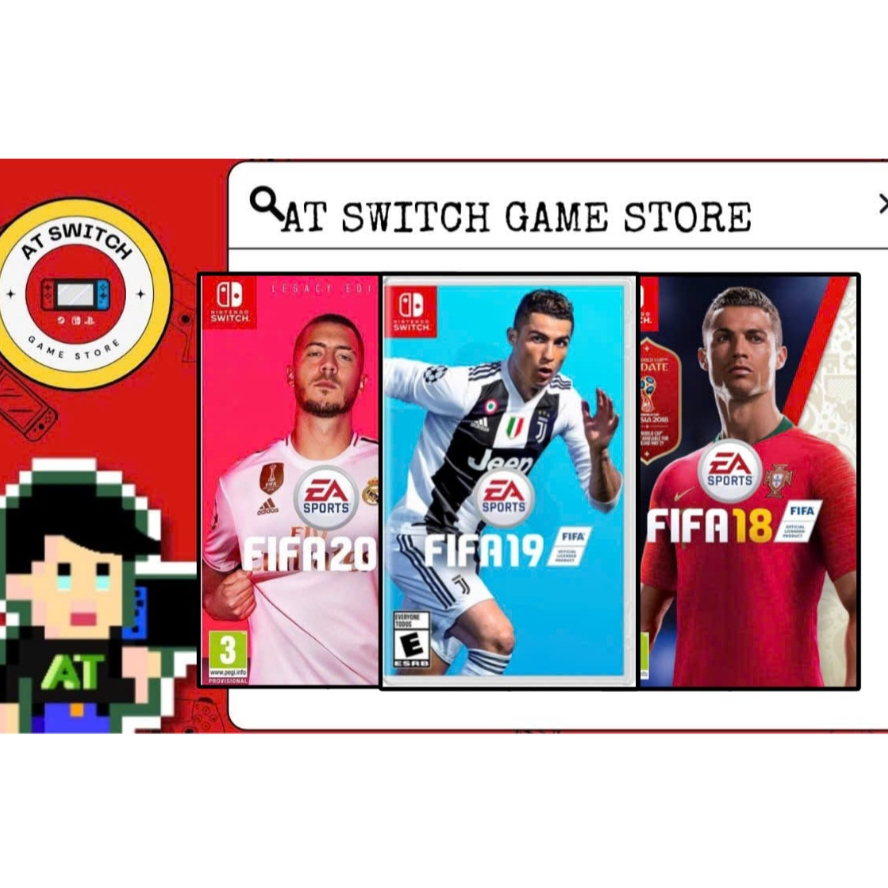 Game FIFA 21 - 20 - 19 - 18 - Nintendo Switch
