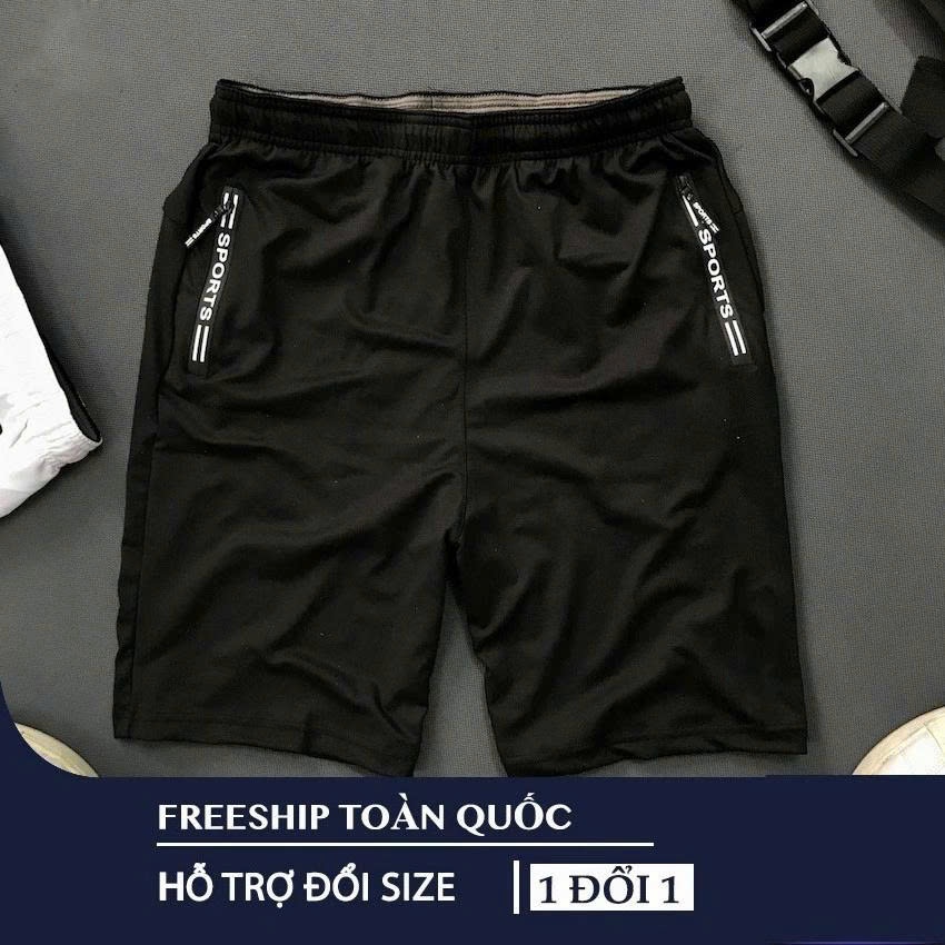 Quần short kéo khoá