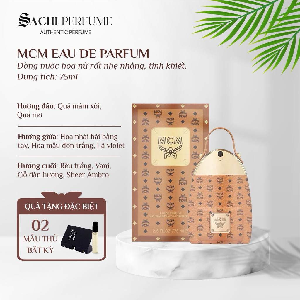 Nước Hoa 𝕄ℂ𝕄 Eau De Parfum 75ml