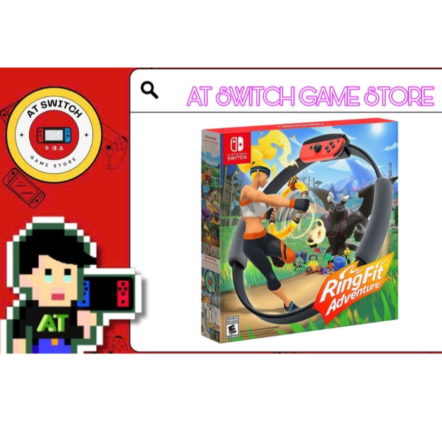 Game Ringfit Adventure - Nintendo Switch (full thiết bị)
