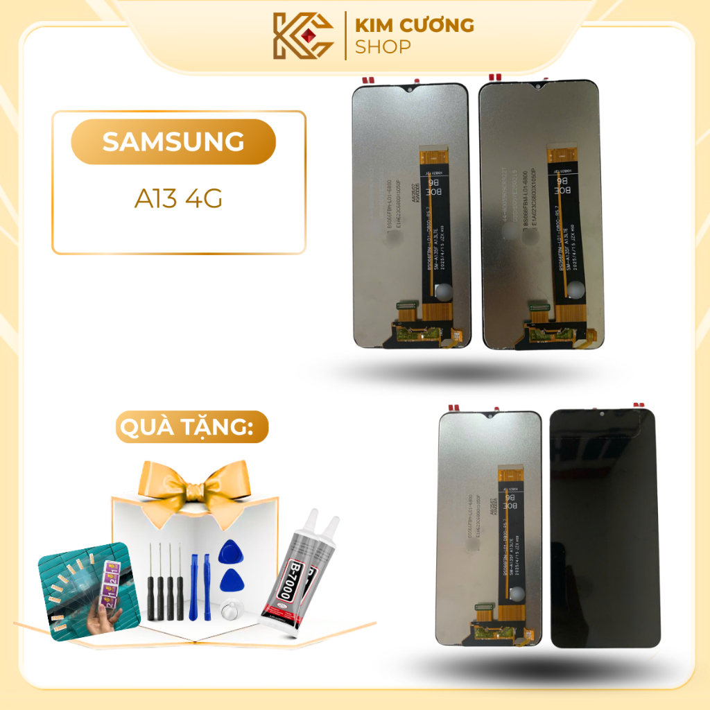 Màn hình tương thích ss A13, A13 4G , A135F, M23,  M33, F13, M13 tặng kèm Combo
