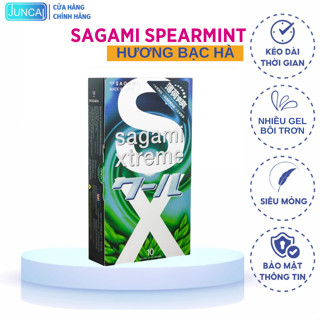  Bao cao su Sagami Feel Long bcs gai nhỏ siêu mỏng hộp 10 chiếc 