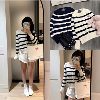  ÁO LEN CDG RALLPH KẺ NGANG 2 MÀU HÀNG QC_B1T32 