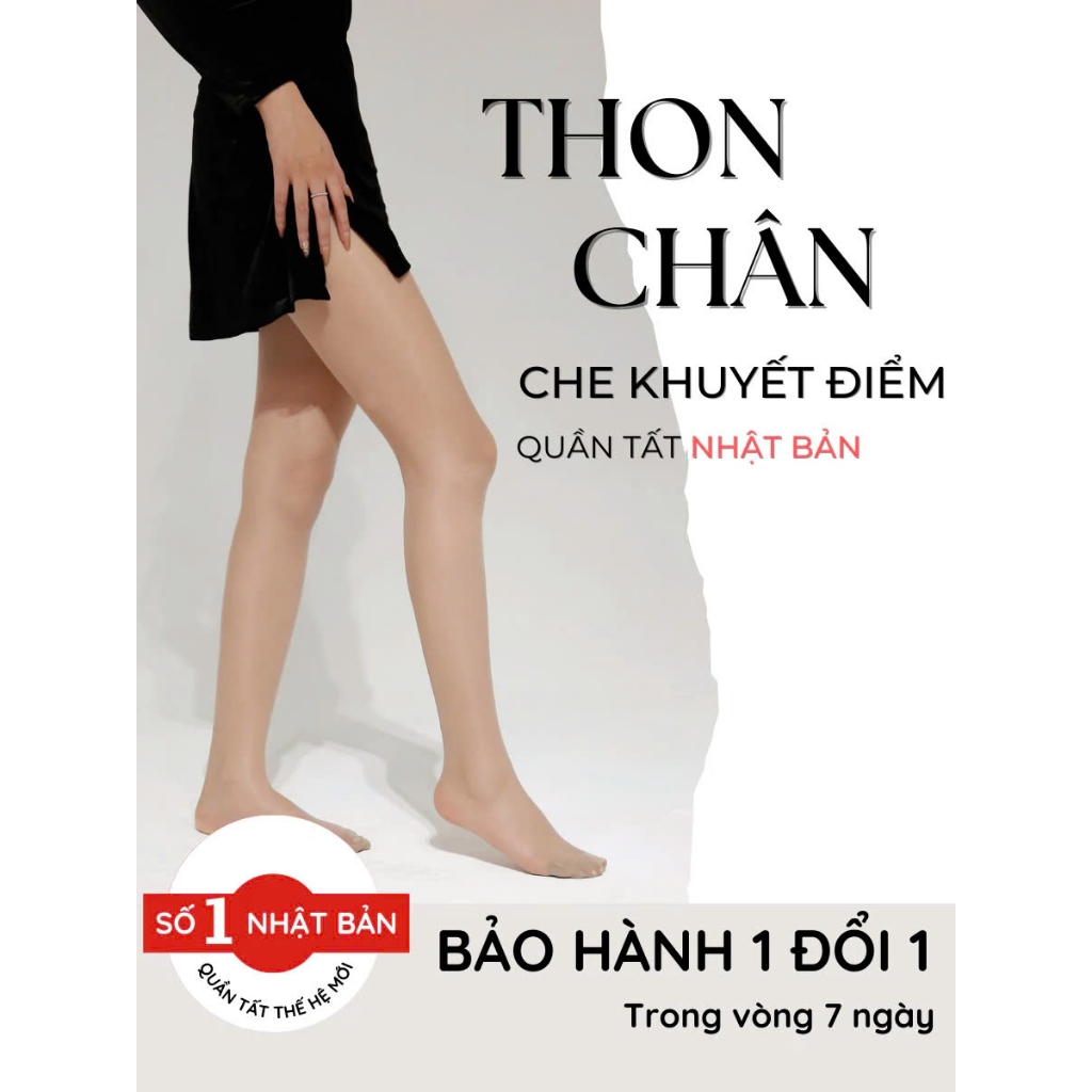 Quần tất da chân nữ siêu mỏng,Che khuyết điểm thon gọn, tàng hình nâng mông siêu dai