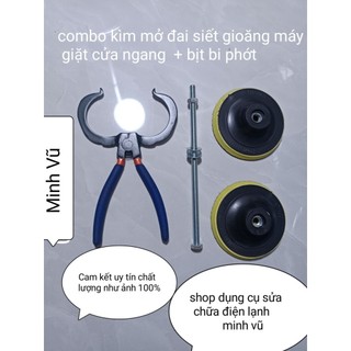 Combo bộ 3 búa tháo ốc lồng 36&38mm + Cảo mâm + Cảo lồng máy giặt