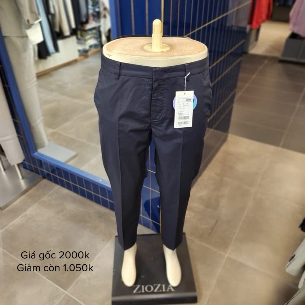 Quần kaki giấy Ziozia Hàn Quốc