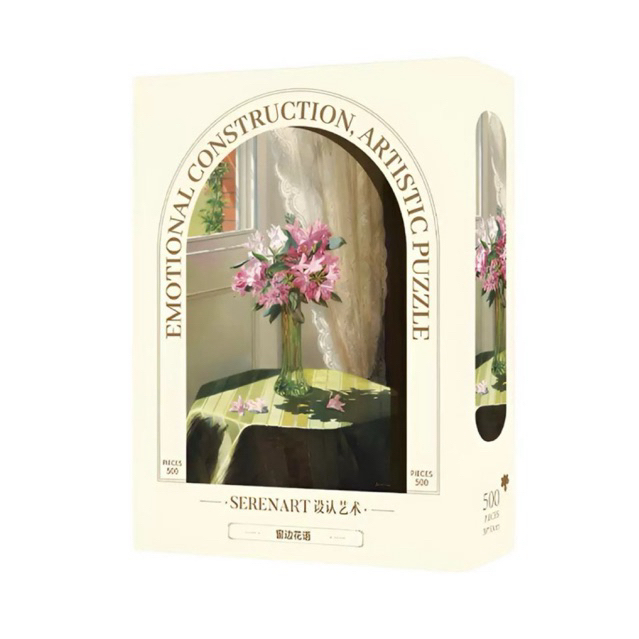 SEREN ART PUZZLE 500pcs WINDOW SIDE FLOWER TALK