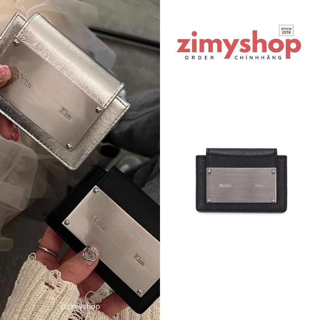 CHÍNH HÃNG VÍ 3 NGĂN MATIN KIM ACCORDION WALLET ĐỦ MÀU