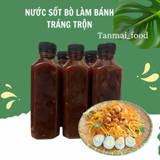   Lẻ chai 450g  NƯỚC SỐT BÒ  NƯỚC ME LÀM BÁNH TRÁNG TRỘN 