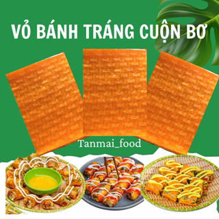 VỎ BÁNH TRÁNG ĐỎ CUỐN BƠ (500g/1KG)