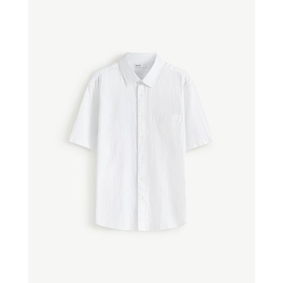 Áo Sơ Mi Tay Ngắn Nam Dobby Form Fitted - Routine 10F25SHS005
