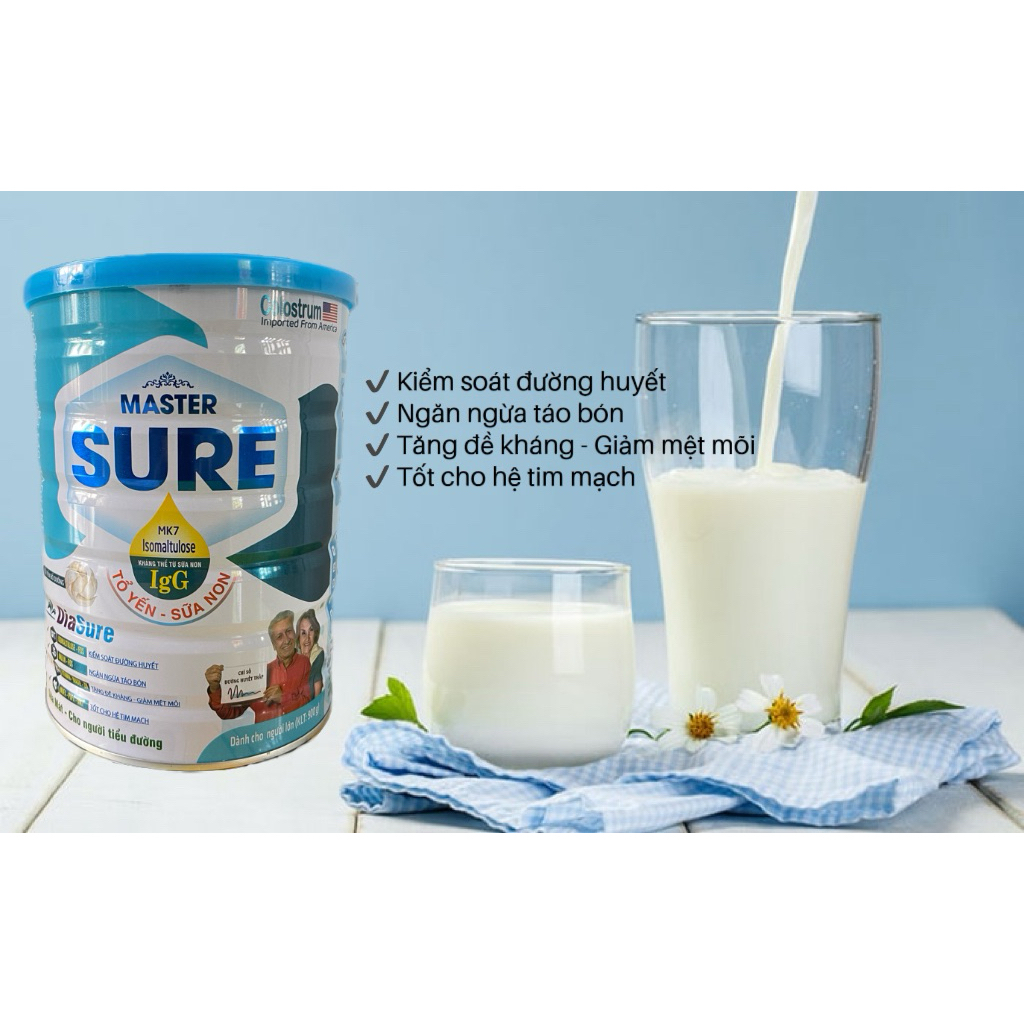 Sữa bột Master Sure Diasure