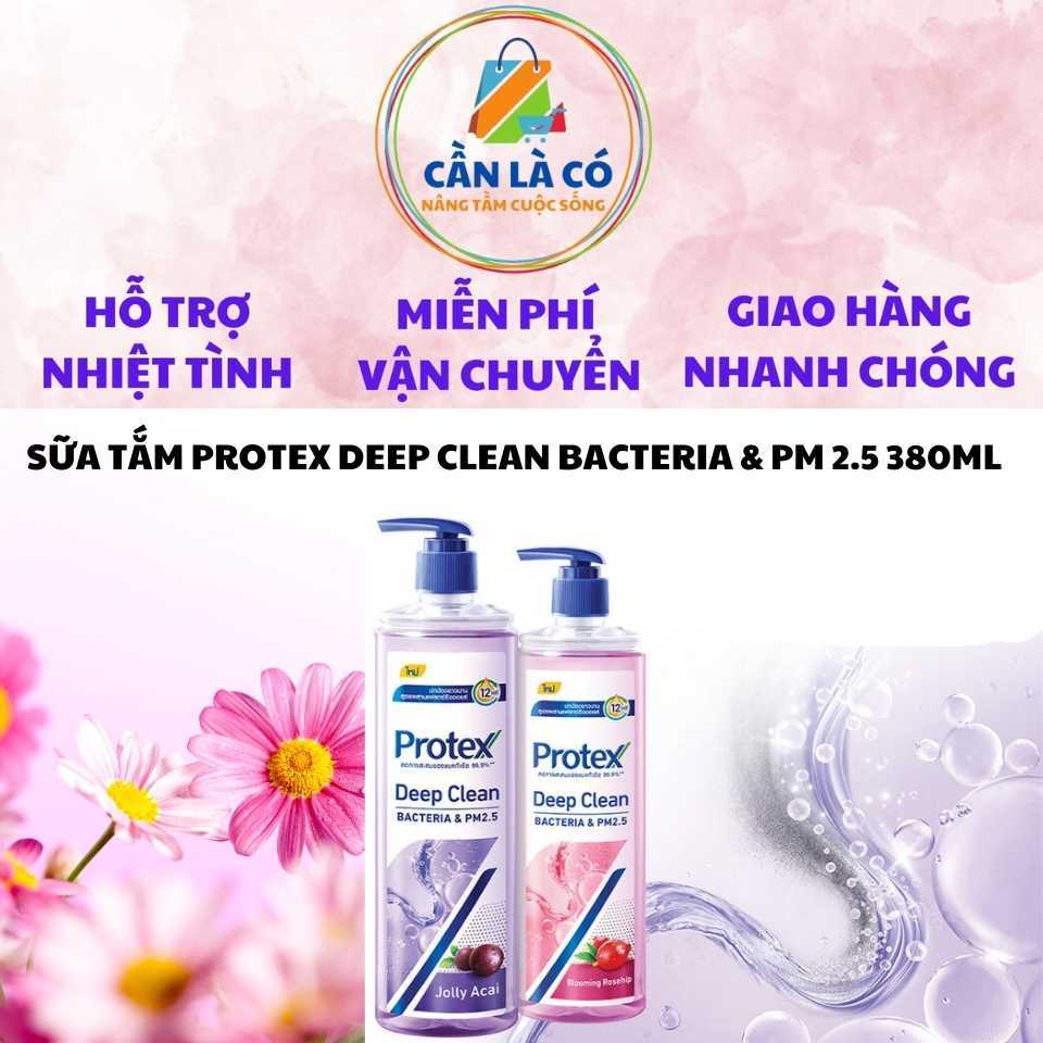 SỮA TẮM PROTEX DEEP CLEAN BACTERIA & PM 2.5 380ML