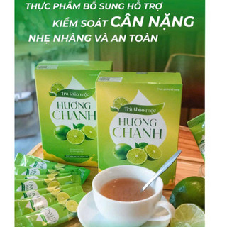 (Chính Hãng) Trà Thảo Mộc Giảm Cân Hương Chanh - Trà Sen Phiên Bản Nâng Cấp