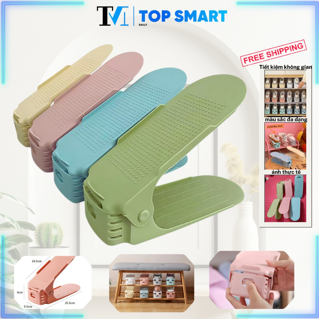 Kệ để giày dép tiện lợi,Giá để giày dép,Khay để giày dép điều chỉnh kích thước tối ưu không gian