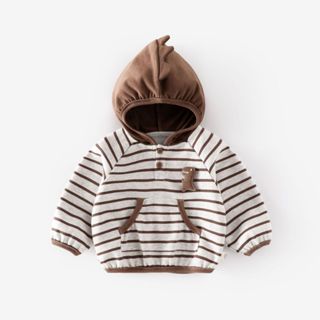  Áo hoodie trẻ em Áo hoodie cho bé trai 7-23kg hoạ tiết khủng long dễ thương 
