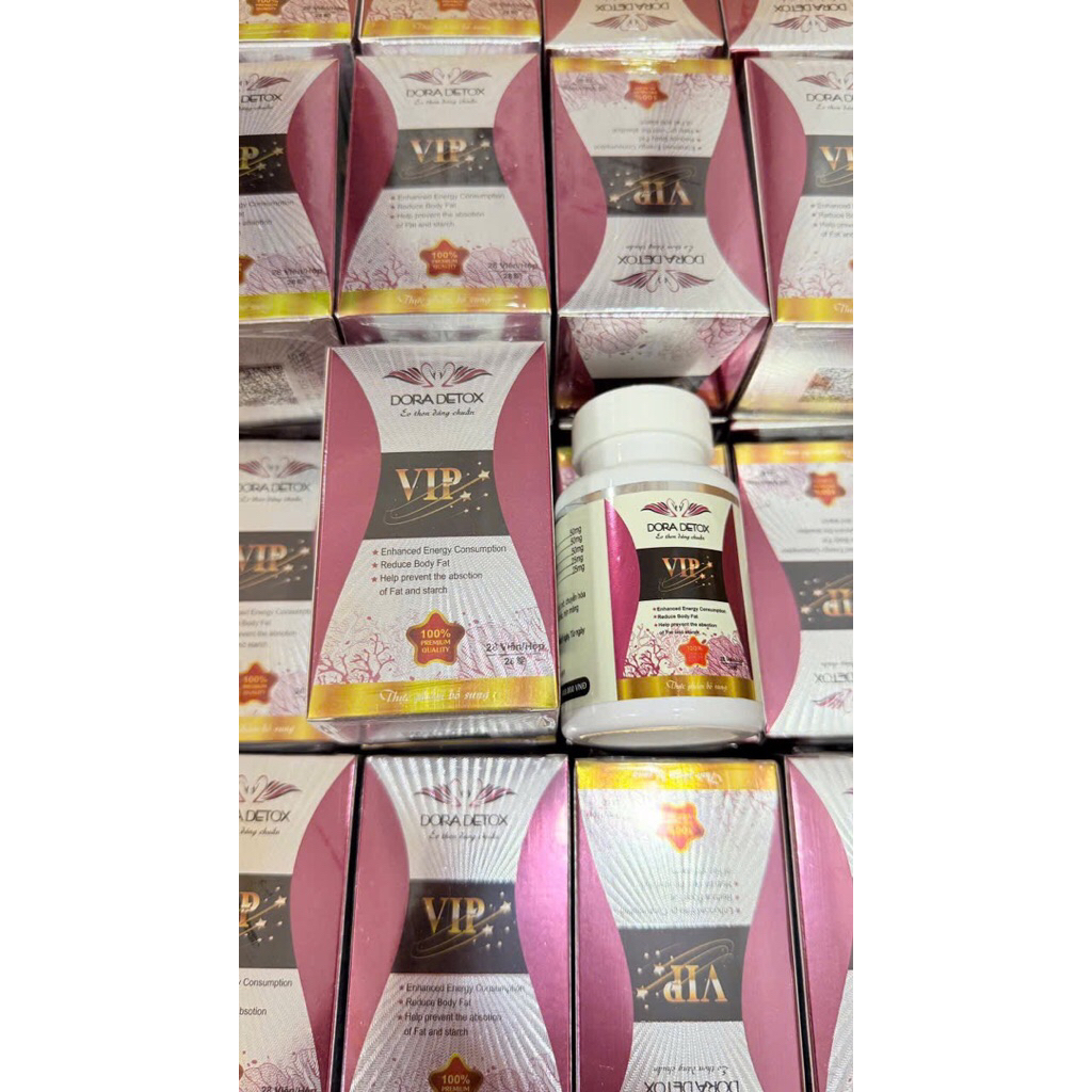 Dora Detox - TPBVSK hộp 28v nắp bật