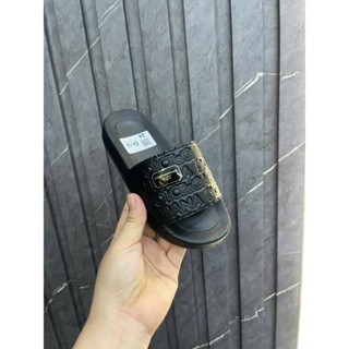    FREESHIP  Dép DG Mác Full Đen cho bé  dép trẻ em chống trơn trượt SIÊU NHẸ 