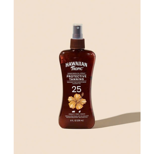 Xịt dưỡng da rám nắng SPF 25 Nhập Mỹ hawaiian tropic