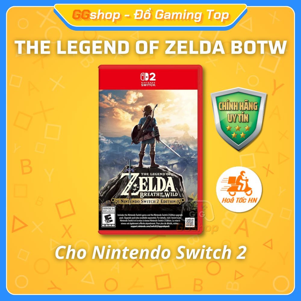 Băng Game The Legend Of Zelda: Breath Of The Wild Cho Nintendo Switch 2