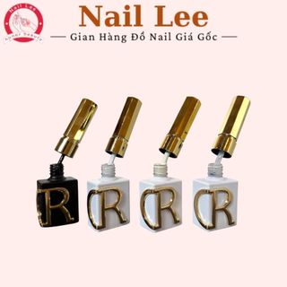 (MS15) Sơn gel CR Chính Hãng màu trắng , màu đèn , trắng ngà , trắng gạo , trắng sữa , sơn móng tay 15ml Nail Lee