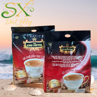  King Coffee cà phê sữa hòa tan 3in1 túi 45 gói dạng stick 