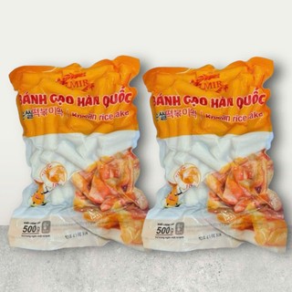Bánh Gạo Tokbokki Hàn Quốc 500g và 1 kg Bánh Gạo Nhân Phô Mai 500g