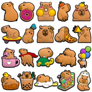  Set 10 Charm Dẻo Cappyy vui vẻ Dùng Gắn Dép Cross Dép Sục Dép Xốp 