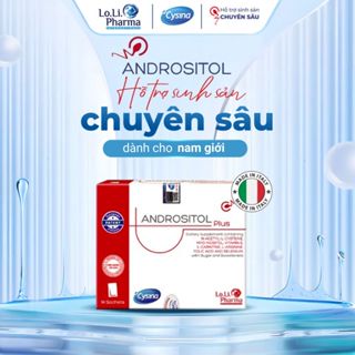 [CHÍNH HÃNG] Andrositol Plus - Bổ Tinh Trùng Nam, Giảm Dị Dạng, Tăng Chất Lượng Và Số Lượng Tinh Trùng, Tăng Thụ Thai