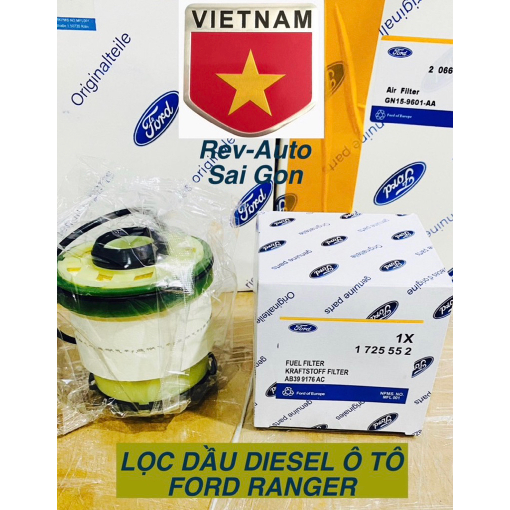 Lọc nhiên liệu ô tô Ranger,Mazda BT50 2017-2023(Quà tặng kèm)