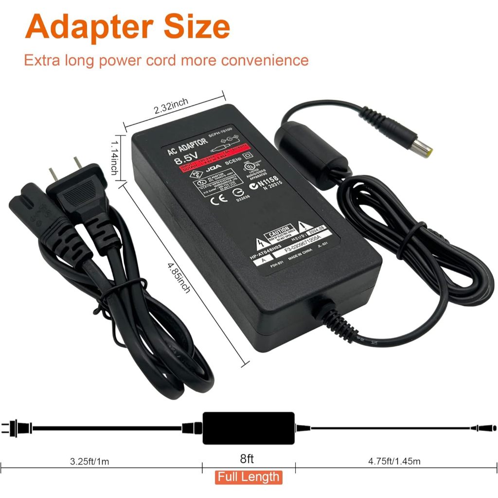 Bộ chuyển đổi nguồn AC 100-220v cho máy chơi game Sony Playstation 2 PS2 70000 mới nhập khẩu fullbox